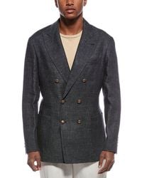 Brunello Cucinelli - Linen Blazer - Lyst