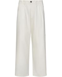 Sease - 2 Pences Wide Fit Trousers - Lyst