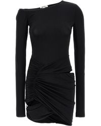 Nensi Dojaka - Asymmetrical Stretch Fabric Dress - Lyst