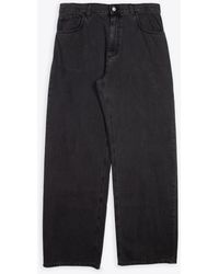 1017 ALYX 9SM - Wide Leg Jeans With Buckle Washed Black Denim Pant With Buckle - Wide Leg Jeans With Buckle - Lyst