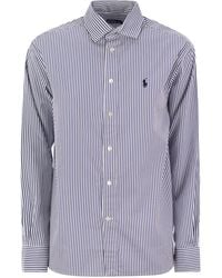 Polo Ralph Lauren - Relaxed Striped Cotton Button-Down Shirt - Lyst