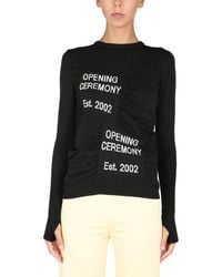 Opening Ceremony - Crew Neck Sweater - Lyst