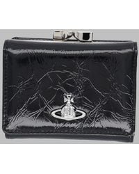 Vivienne Westwood - Wallet Small Frame Calf Leather & Purses - Lyst