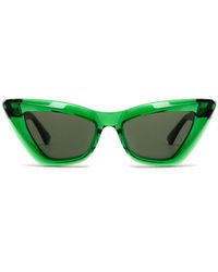 Bottega Veneta - Bv1101s Green Sunglasses - Lyst