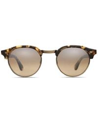 Garrett Leight - Garrett Leight Oakwood Sunglasses — Tortoiseshell - Lyst