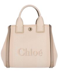 Chloé - Small Tote Bag "Carry" - Lyst