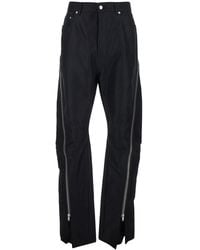 Rick Owens - 'Bolan Banana' Pants With Zip Details - Lyst