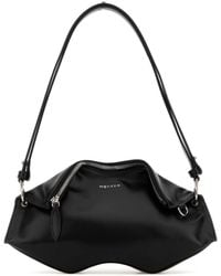 McQueen - Nappa Leather Manta Clutch - Lyst