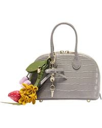 Self-Portrait - Mini Bag With Shoulder Strap And Charms - Lyst