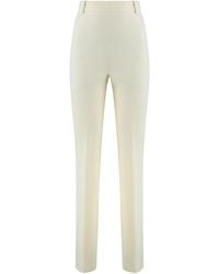 Pinko - Trousers Skinny High-Waisted Polyester - Lyst