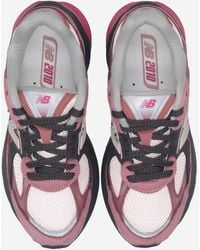 New Balance - Sneakers Leather-Mesh Leather/Synthetic/Mesh Trainers - Lyst