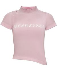 Balenciaga - T-shirt With Logo, - Lyst