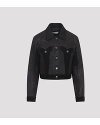Versace - Leather Jacket - Lyst