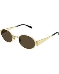 Gucci - Gg Pattern Mini Sunglasses - Lyst