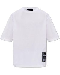 DSquared² - T-shirt With Logo Patch, - Lyst