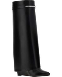 Givenchy - Givenchy Leather Knee-High Boot - Lyst