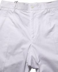 Dolce & Gabbana - Cotton Tapered Leg Dress Trouser Pants Elastane - Lyst