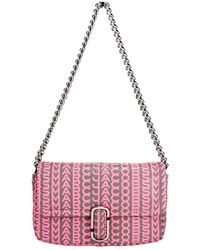 Marc Jacobs - Neon The Monogram Leather J Mini Shoulder Bag Crossbody - Lyst
