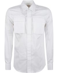 Alexander McQueen - High Chest Pocket Shirt - Lyst