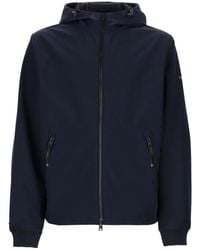 Woolrich - Jacket With Zip And Hood Polyester - Lyst