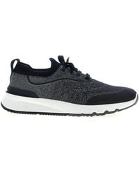 Brunello Cucinelli - Cotton Athletic Sneakers - Lyst