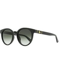 Gucci - Alternative Fit Sunglasses Gg0638Sk 001 53Mm Plastic (Acetate) - Lyst