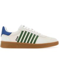 DSquared² - Chalk Suede Boxer Sneakers - Lyst
