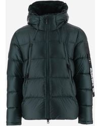 OUTHERE - Hooded Quilted Down Jacket Polyamide Padded - Lyst