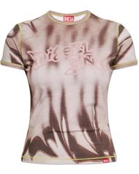 DIESEL - T-Shirt 'T-Grafi' - Lyst