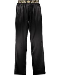Versace - Silk Pajama Pants - Lyst