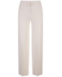 Ermanno Scervino - Trousers With Drawstring - Lyst