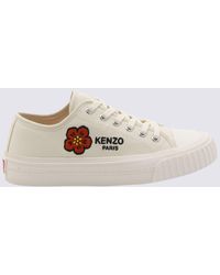 KENZO - Boke Flower Canvas Sneakers - Lyst