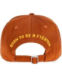 DSquared² - Logo Patch Baseball Cap Accessories Beanies & Hats - Lyst