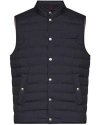 Brunello Cucinelli - Padded Vest Nylon - Lyst
