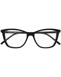 Saint Laurent - Wellington Frame Glasses - Lyst