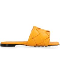 Bottega Veneta - The Lido Intrecciato Leather Sandal - Lyst