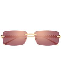 Cartier - Ct0604S Clash De Sunglasses - Lyst