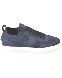 Tod's - Mesh Paneled Logo Sided Sneakers - Lyst