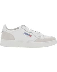 Autry - 'Medalist' Sneaker Low Top With Logo Patch On Tongue And S - Lyst