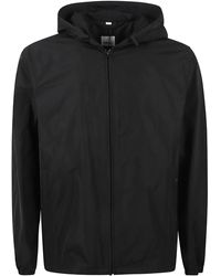 Burberry - Rear Logo Hooded Zip Jacket - Lyst