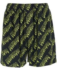 Balenciaga - Shorts Creeper Viscose - Lyst