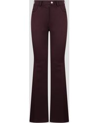 Courreges - 70`S Twill Bootcut Pants - Lyst