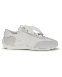 Roger Vivier - Sneakers Viv Low Suede Trainers - Lyst