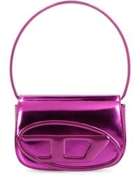 DIESEL - Leather Shoulder Bag 1Dr Cow Hide Handbags - Lyst