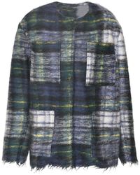 Sofie D'Hoore - Check Concealed Jacket - Lyst