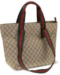Gucci - Small Gg Motif Tote Bag - Lyst
