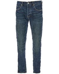 Purple Brand - Jeans With Low Rise And Stonewashed Effect - Lyst