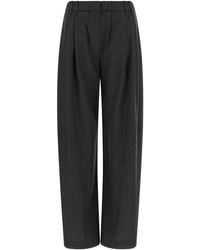 Brunello Cucinelli - Virgin Wool Casual Pants - Lyst