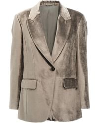 Brunello Cucinelli - Cotton Blazer Clothing - Lyst