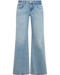 7 For All Mankind - Palazzo Denim Jeans Cotton Flared - Lyst